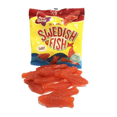 Buy Swedish Fish 100g Bag Online - Shop Food Cupboard on Carrefour