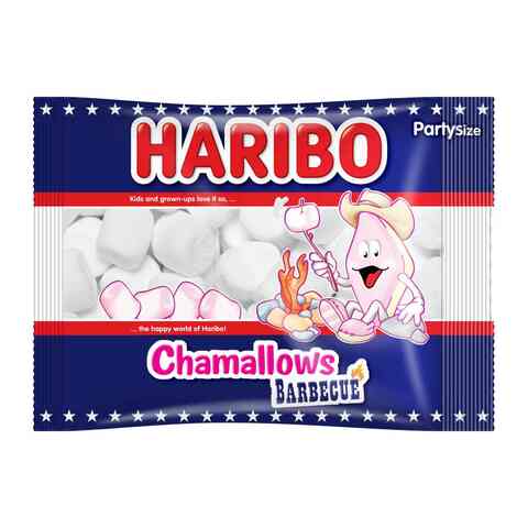 Haribo Chamallows Pink Barbeque 300g