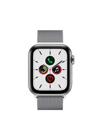 Apple Watch Series 5 44mm GPS + Cellular Stainless Steel Case With Stainless Steel Milanese Loop