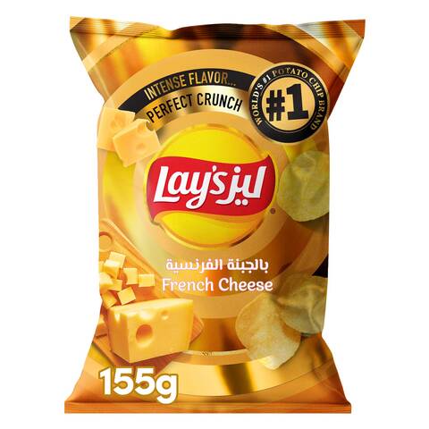 Buy Lay’s French Cheese Potato Chips, 155g in Saudi Arabia