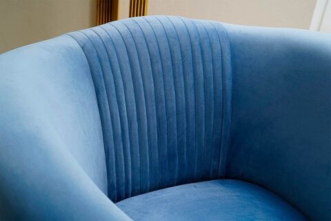 Pan Emirates Brinxton Single Seater Sofa Blue