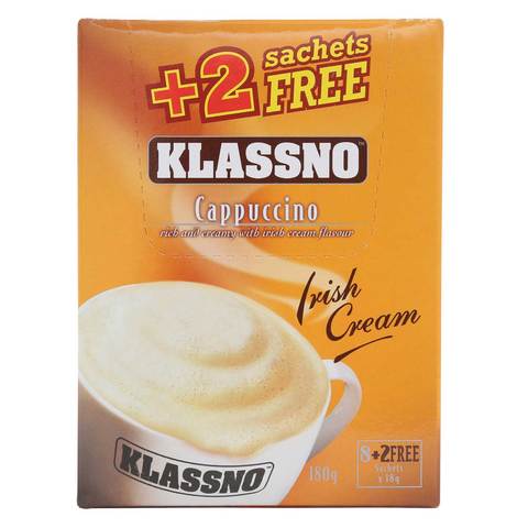 Klassno Cappuccino Irish Cream 180g