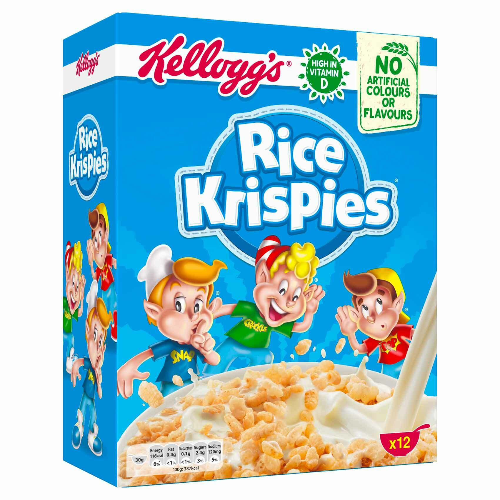 Buy Kellogg's rice krispies cereal 375 g Online - Shop Food Cupboard on ...