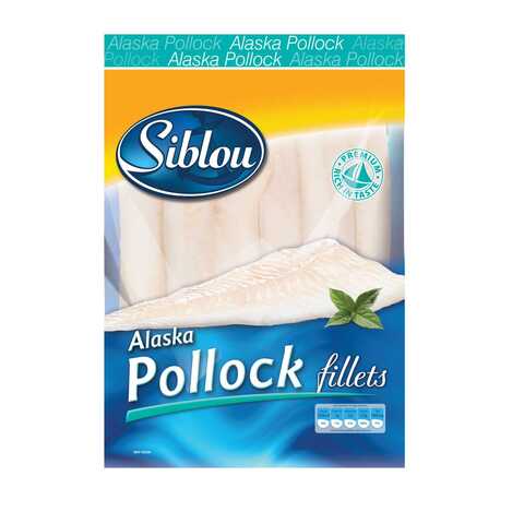 Buy Siblou Alaska Pollock Fillets 800g in UAE