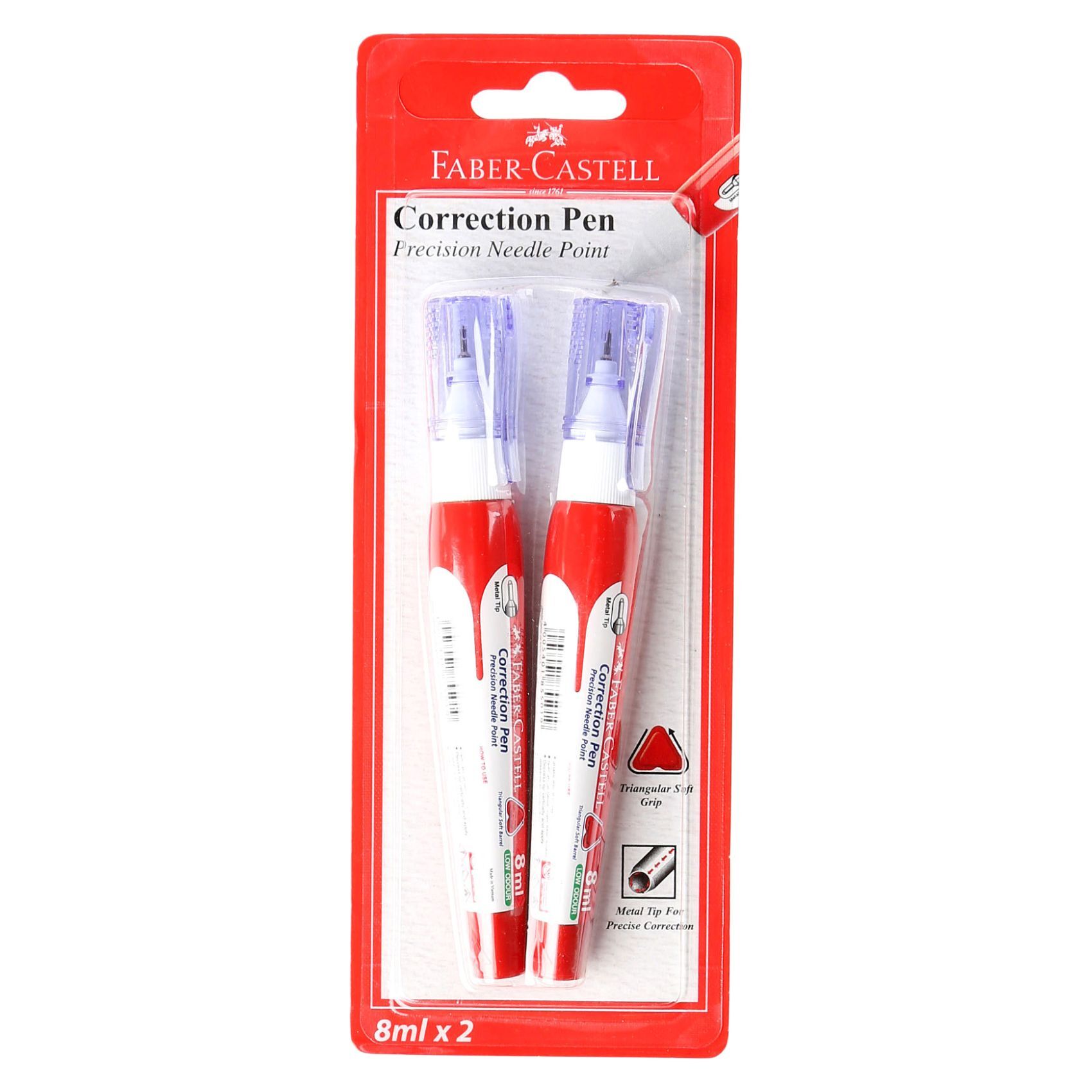 Buy Fabercastell Correction Pen 8ml x2 Online Shop Stationery
