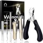 Buy Wanmat 3Pcs Ingrown Toenail Tool, Upgraded Toe Nail Clippers For Men, Professional Nail Clipper, Toenail Clippers For Thick Nails For Seniors (Silver) in UAE