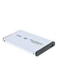 Generic USB 2.0 Sata Hard Disk Drive External Adapter Case, White