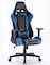 LANNY Gaming Chair High Back Computer Chair JLT2022 Chrome Desk Chair PC Racing Executive Ergonomic Adjustable Swivel Task Chair and Lumbar Support (Blue)