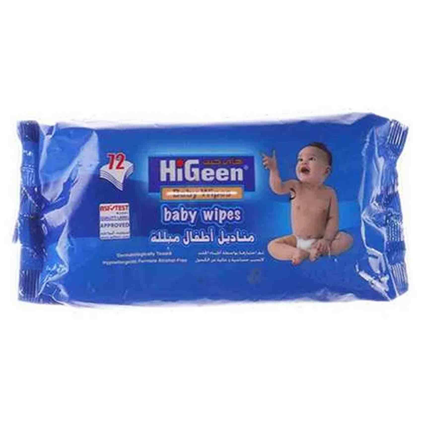 buy higeen wet baby wipes 72 wipes online shop baby products on carrefour jordan