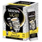 Buy Nescafe Arabiana Ginger Arabic Instant Coffee Sachet 3g x Pack of 20 in Kuwait
