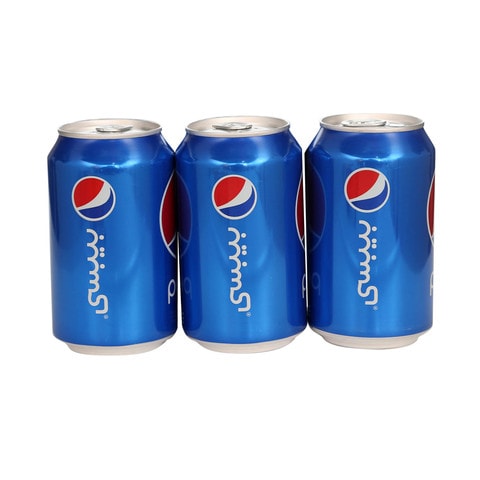 Pepsi Soft Drink Can 330ml&times;6