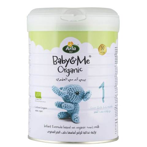 Buy Arla Baby And Me Organic 1 Milk Formula White 400g Online Shop Bio Organic Food On Carrefour Uae