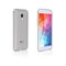Ozone - Meizu MX4 Ultra Thin Dotted Design Transparent Back Case Cover - Grey