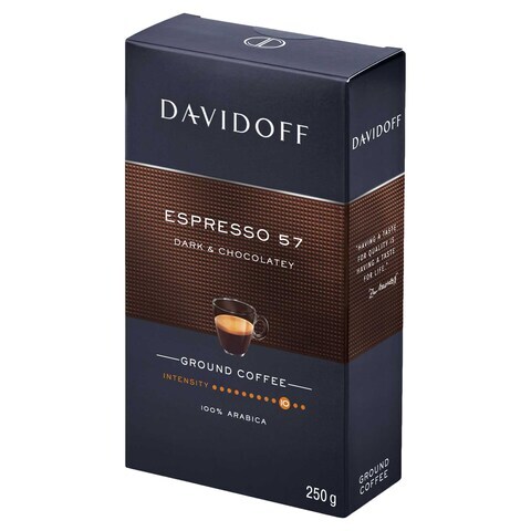 Davidoff Espresso 57 Intense Ground Coffee 250g