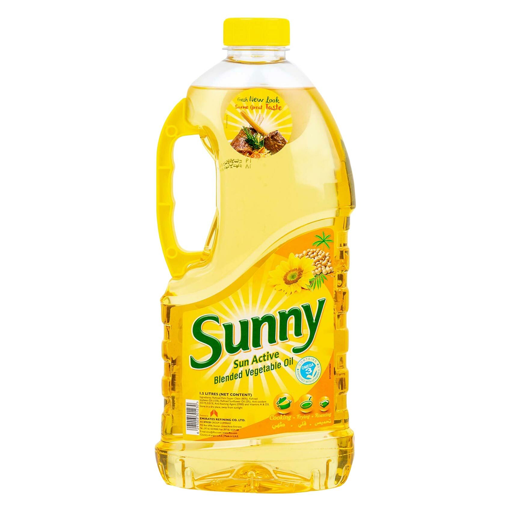 Buy Sunny Sun Active Blended Vegetable Oil 1.5L Online Shop Food