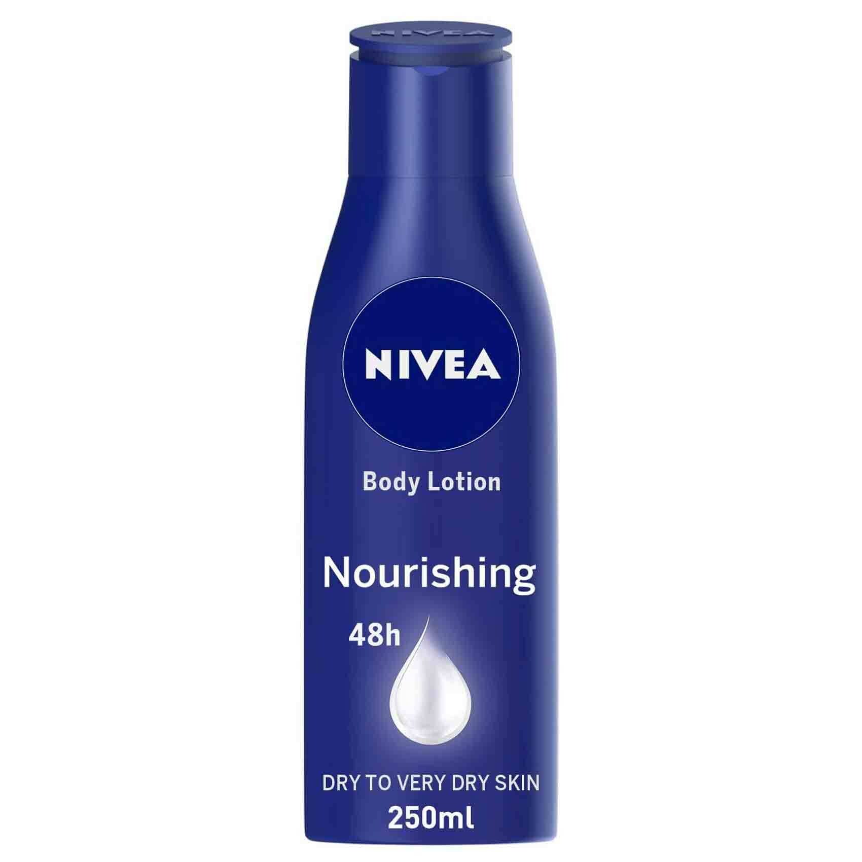 Buy Nivea Almond Oil Nourishing Body Lotion 250ml Online Shop Beauty