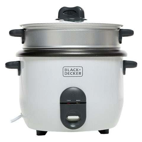 Buy Black Decker Rice Cooker RC1860 B5 White Online Shop