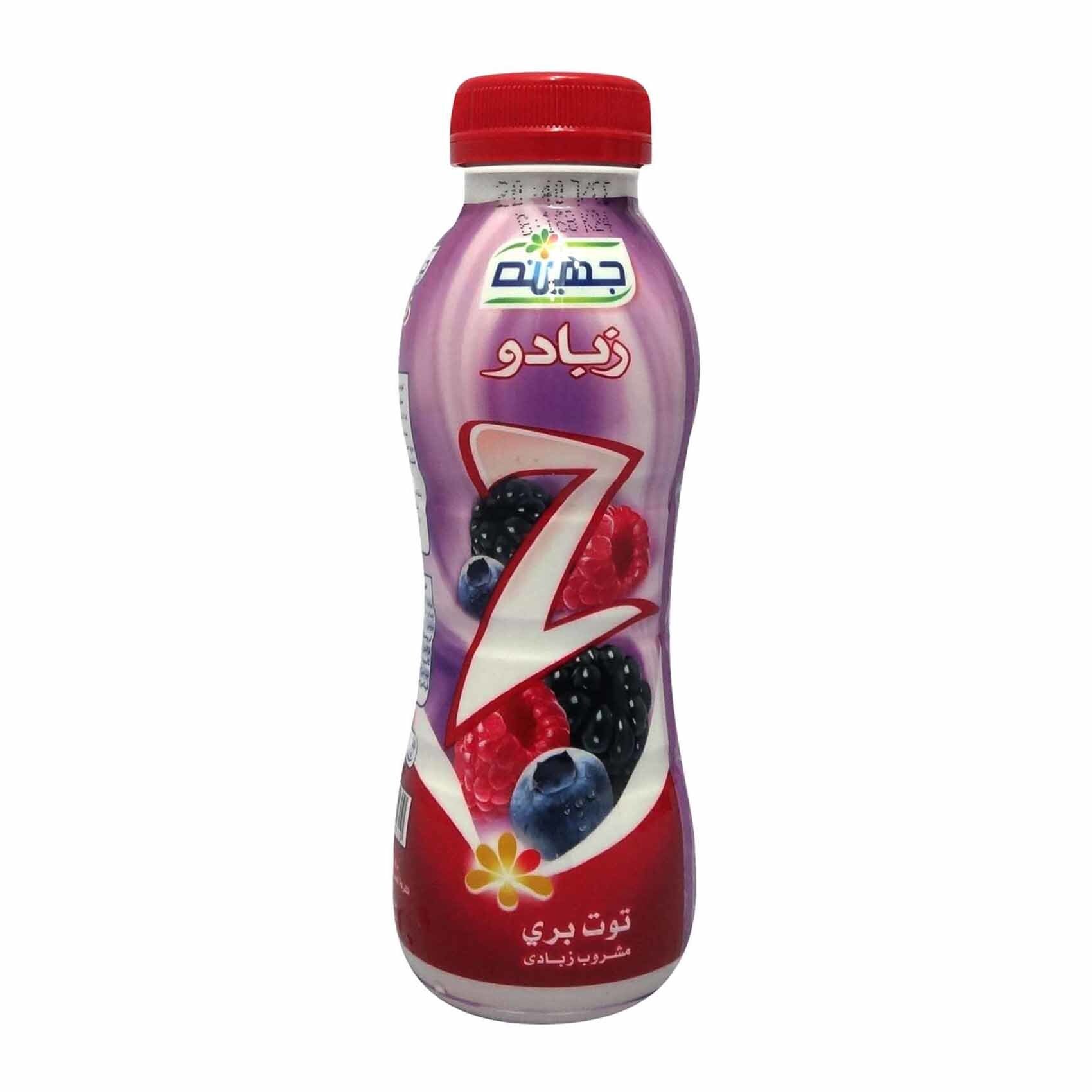 Buy Juhayna Zabado Berry Yogurt Drink 440 Ml Online Shop Fresh Food On Carrefour Egypt