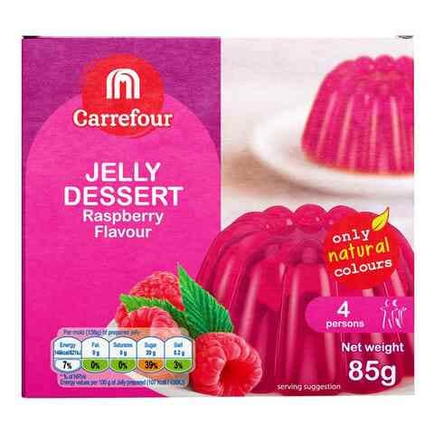Carrefour raspberry flavoured jelly 85 g