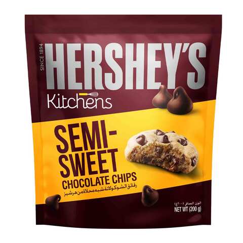 Hersheys Kitchens Semi-Sweet Chocolate Chips 200g