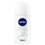 Buy NIVEA Deodorant Roll-on for Women Fresh Comfort 50ml in UAE