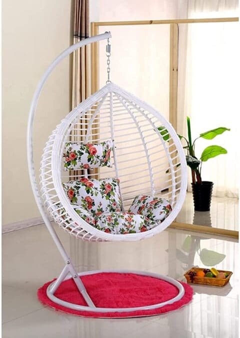 Outdoor rattan shop swing chair