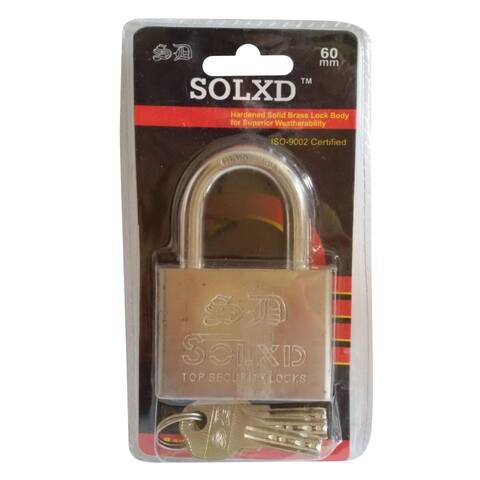 Solxd Top Security Padlock 60mm