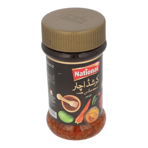 National Crushed Pickle Mixed In Oil 750g