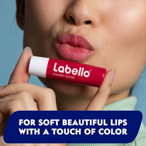 Buy Labello Lip Balm Moisturising Lip Care Cherry Shine 4 8g Online Shop Health Fitness On Carrefour Uae