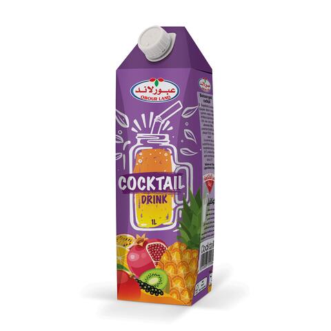 Obour Land Cocktail Flavour Juice  - 1 Liter