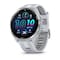 Garmin Forerunner 965 Premium GPS Running And Triathlon Smartwatch, Titanium Bezel With Whitestone Case And Whitestone/Powder Grey Silicone Band, 010-02809-11