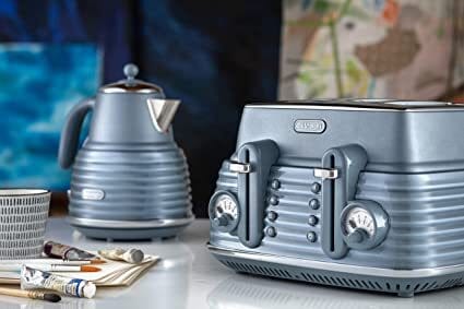 Buy De Longhi Scolpito 4 slot toaster reheat defrost one side