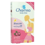 Buy Chamsa Blueberry Body Wax Strips 20 Pieces in Kuwait