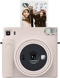 Fujifilm Instax Square Sq1 Instant Camera- Chalk White (16670522)