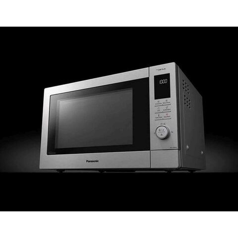 Buy Panasonic Microwave Oven With Grill 34l Nncd87kskpq Silver Black Online Shop Electronics Appliances On Carrefour Uae