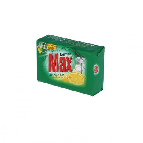 Lemon Max Dishwashing Bar With Real Lemon Juice 165 gr