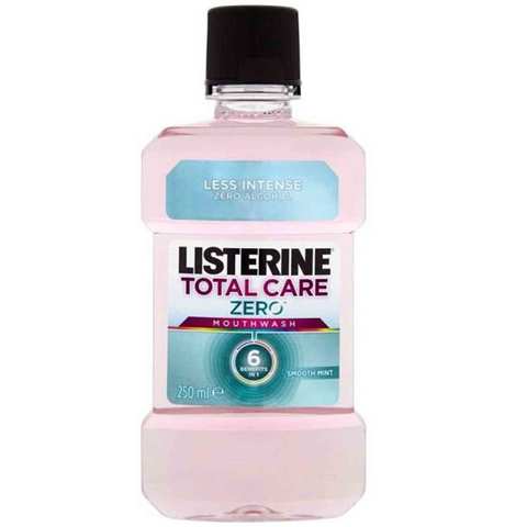 Listerine Mouthwash Total Care Zero Alcohol 250 Ml
