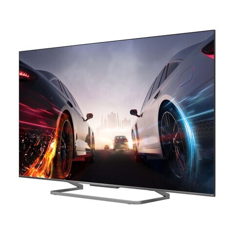 TCL 55-Inch 4K Smart Android QLED TV 55C728 Grey