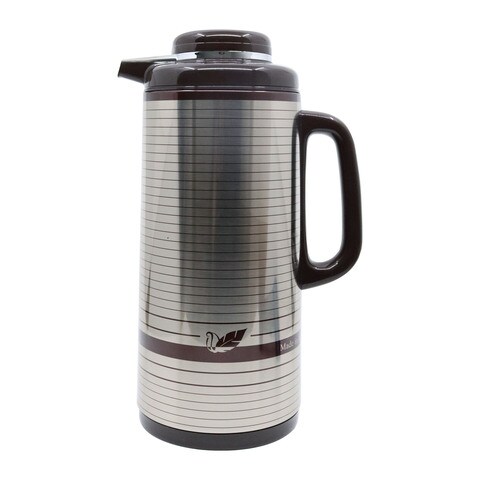 Peacock Vacuum Flask CI.130SSSM Silver 1.3L
