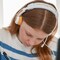 BuddyPhones - School Plus Kids Headphones - High Performance Beam Mic, Detachable BuddyCable for Sharing, Foldable &amp; Cushioned Headband (&Yacute;ellow)