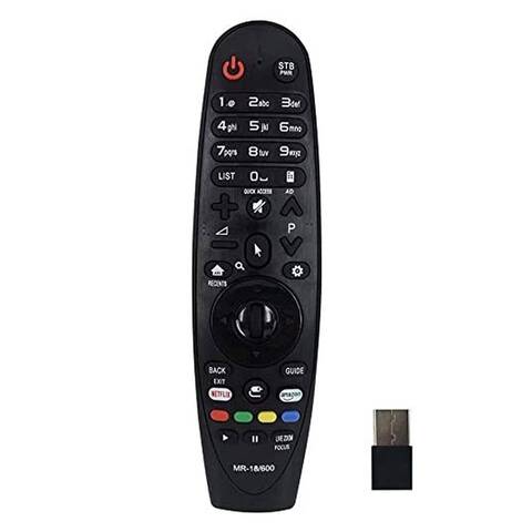 Mr18 Smart Remote control For Led And Smart Tv Black