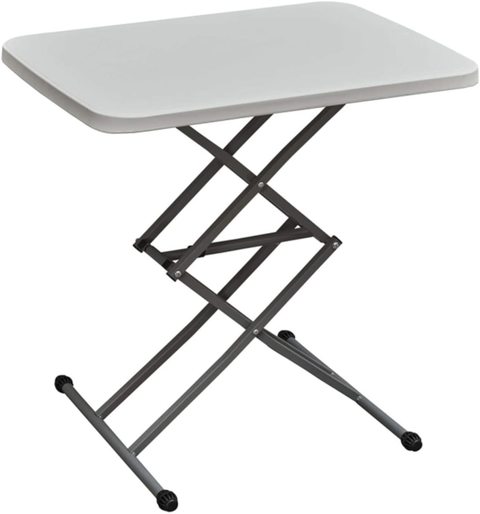 Foldable deals adjustable table