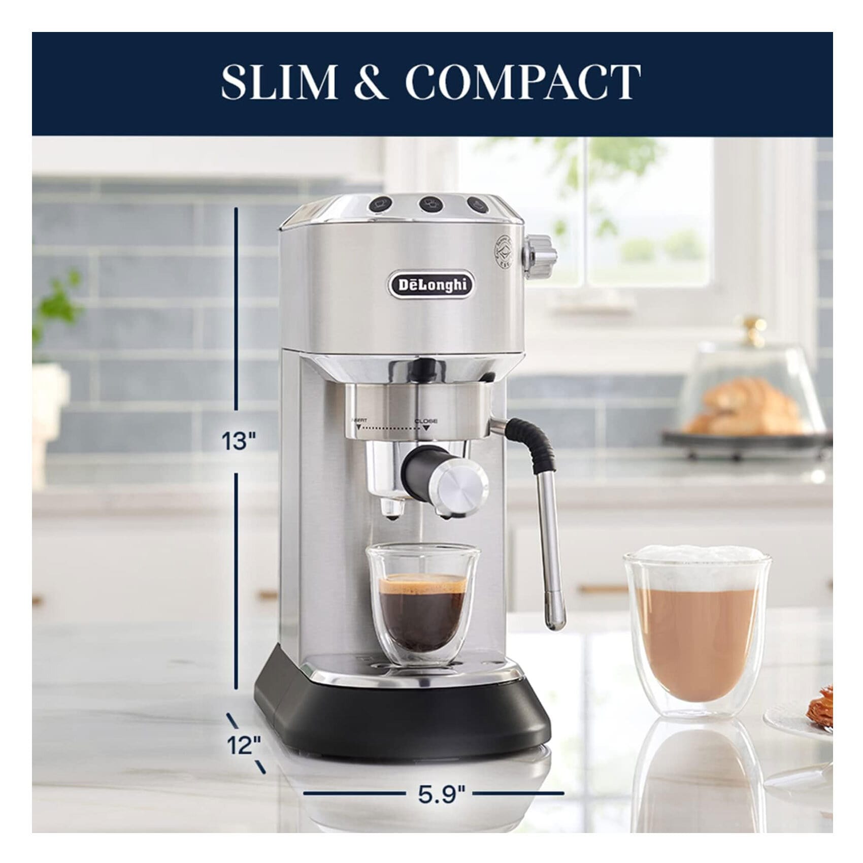 DeLonghi Digital Combination Espresso & Drip Coffee Maker, 1 ct - King  Soopers