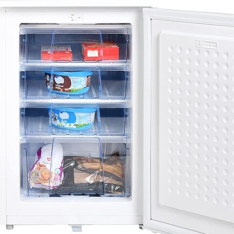 Mini upright store deep freezer