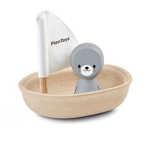 Plantoys Sustainable Play- Sailing Boat-Seal