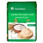 Buy Carrefour Wheat Flour Chappatti Atta 2kg in Kuwait
