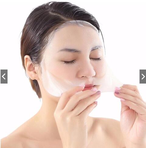 Compressed facial mask clearance paper