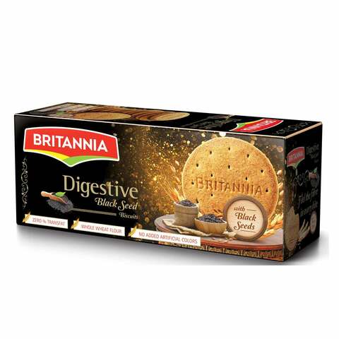 Buy Britannia Digestive Biscuits Black Seed 350g Online