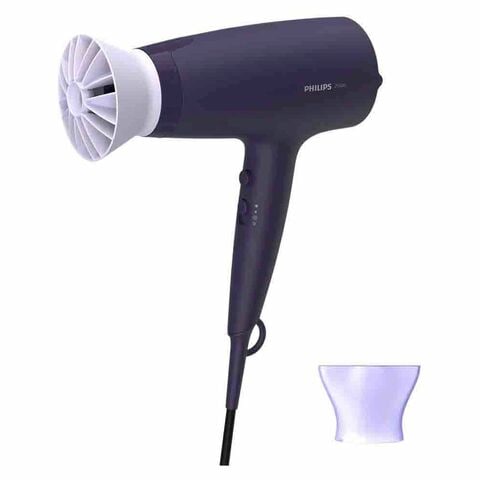 Philips 3000 Series Hair Dryer With Concentrator Nozzle 2100W BHD340/13 Blue