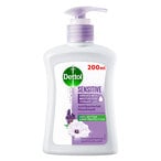 Buy Dettol Sensitive Handwash Liquid Soap Pump  Lavender  White Musk Fragrance, 200ml in Saudi Arabia